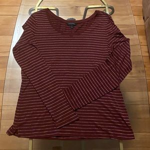 Banana Republic Red long sleeve